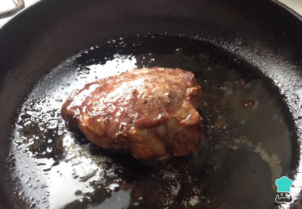 Recette Oeil de steak aux pommes de terre - Étape 2