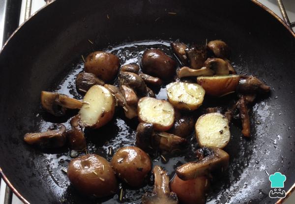 Recette Oeil de steak aux pommes de terre - Étape 4