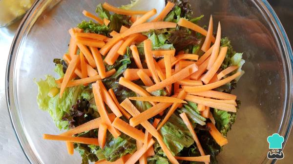 Recette de salade de poulet et de laitue - Étape 4