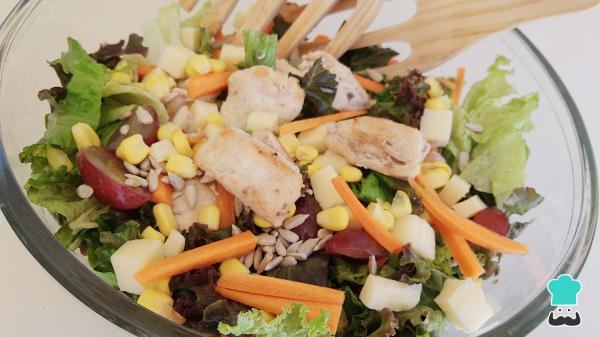 Recette de salade de poulet et de laitue - Étape 5