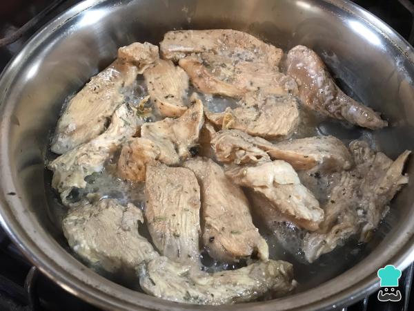 Recette de salade César au poulet – Étape 4