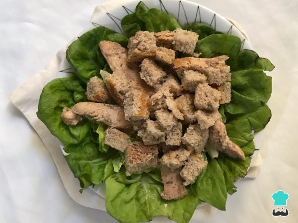Recette de salade César au poulet – Étape 6