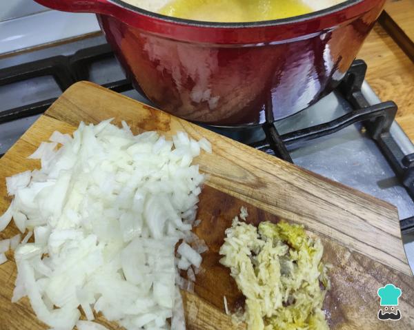 Recette de Lotte aux Fruits de Mer - Étape 1