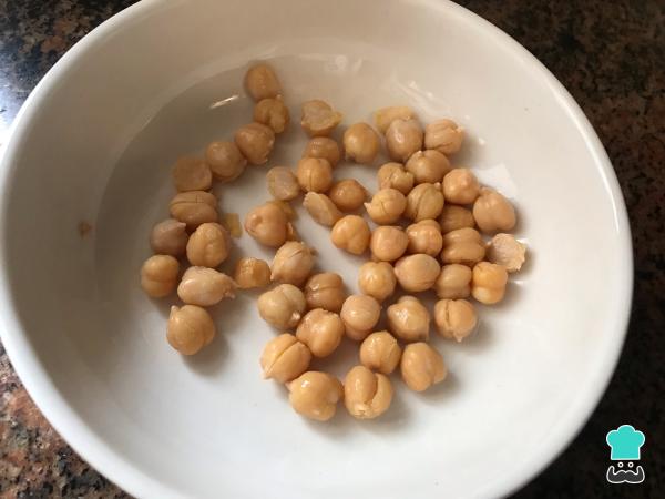 Recette de salade de pois chiches marocaine - Étape 2