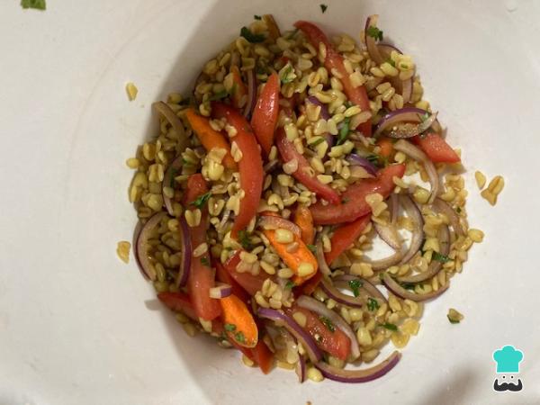 Recette de salade Mote - Étape 3