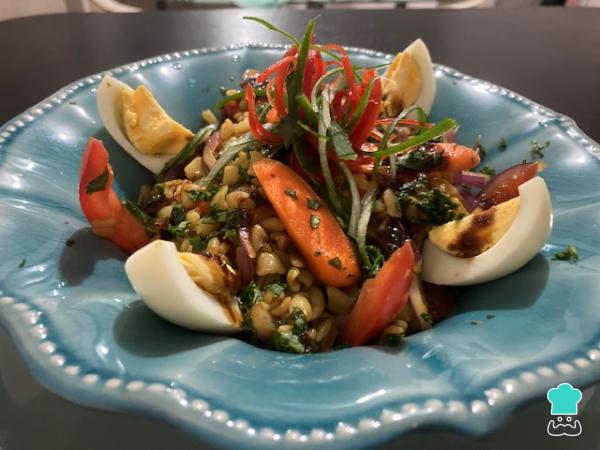 Recette de salade Mote - Étape 5