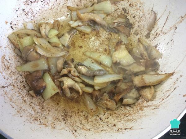 Recette de Bœuf à la Chinoise aux Champignons - Étape 4