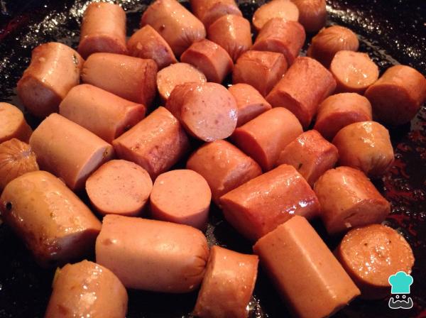 Recette de Compote de Saucisses aux Légumes - Étape 5