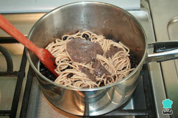 Recette de Spaghetti aux haricots - Étape 5