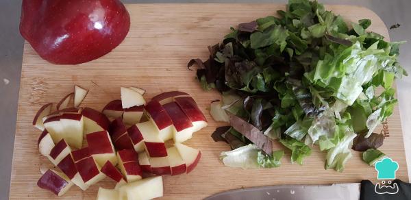 Recette de salade de quinoa rouge - Étape 2