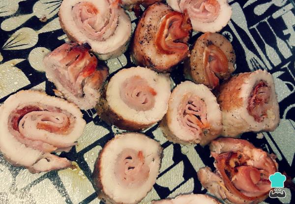 Recette de Longe au Four avec Bacon - Étape 3