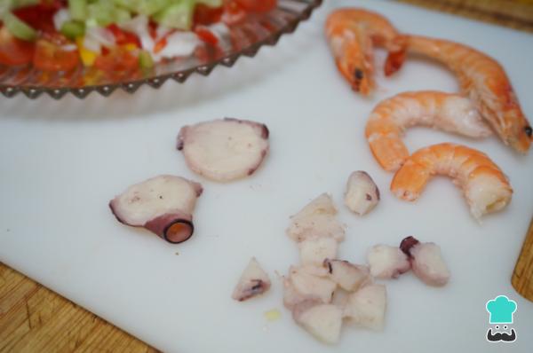 Recette Pipirrana Malaga - Étape 5
