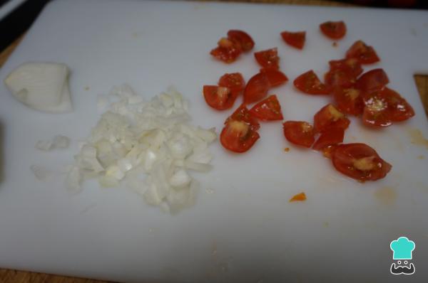 Recette Pipirrana Malaga - Étape 2