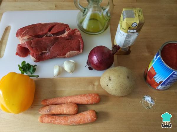 Recette de Veau du Jardinier pour Enfants - Étape 1
