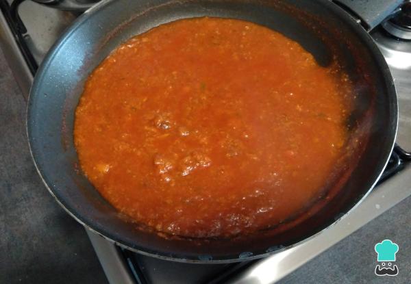 Recette de spirales bolognaises sans gluten - Étape 2