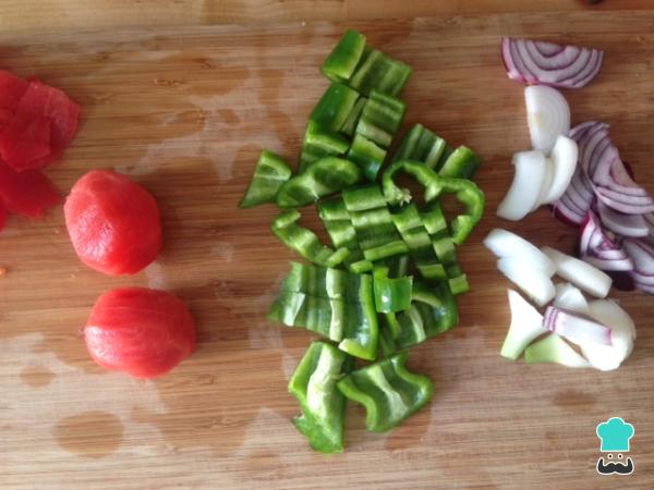 Recette de longe à la sauce andalouse - Étape 4