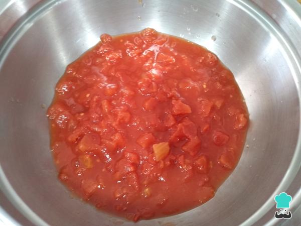 Recette Moje manchego - Étape 1