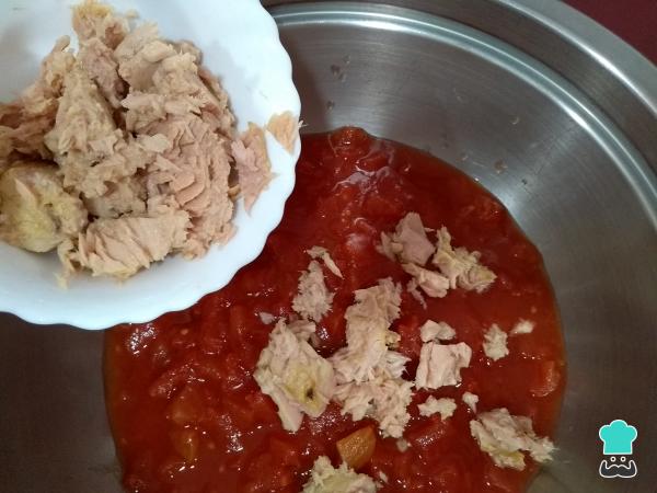 Recette Moje manchego - Étape 2