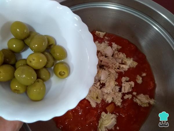 Recette Moje manchego - Étape 3