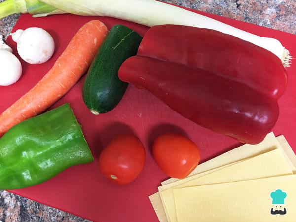 Recette de lasagnes aux légumes sans béchamel - Étape 1