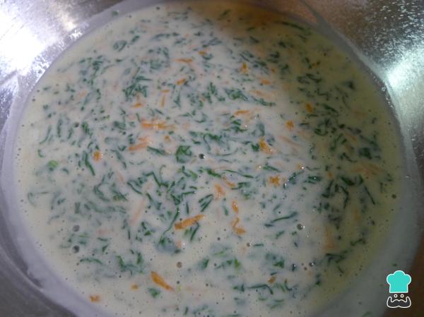 Recette Crêpes aux épinards, carottes et fromage - Étape 6