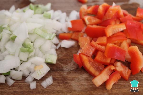 Recette de Pipirrana de Murcie - Étape 3
