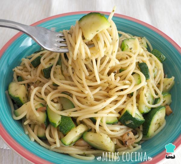 Recette de Spaghettis aux grains entiers et aux courgettes - Étape 6