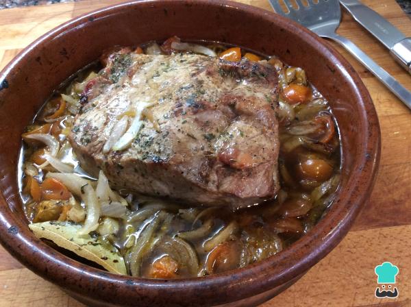 Recette de longe de porc au four avec sauce Worcestershire - Étape 5
