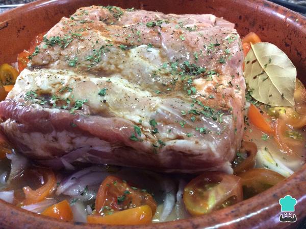 Recette de longe de porc au four avec sauce Worcestershire - Étape 4