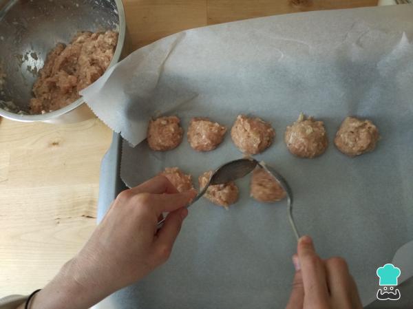 Recette de boulettes de viande légères au four - Étape 6