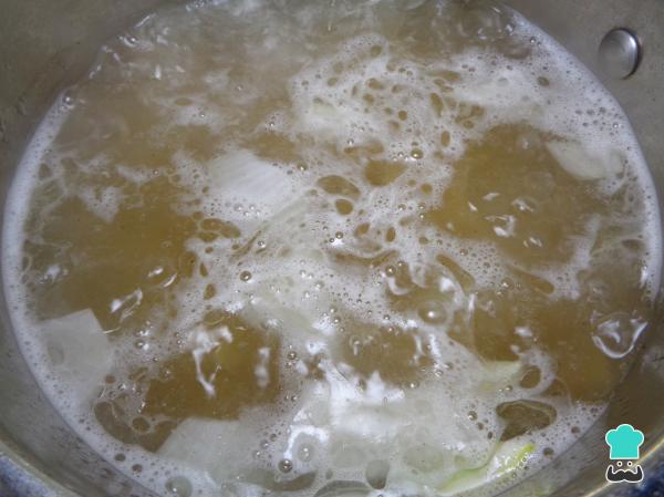Recette de pâtes à la coriandre et au poulet - Étape 2