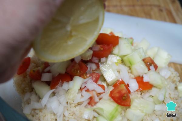 Recette de taboulé - Étape 5