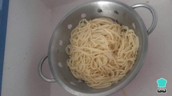 Recette Spaghetti au saumon et avocat - Étape 4