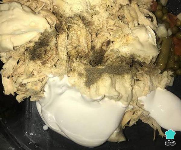 Recette de salade de poulet mexicaine – Étape 3