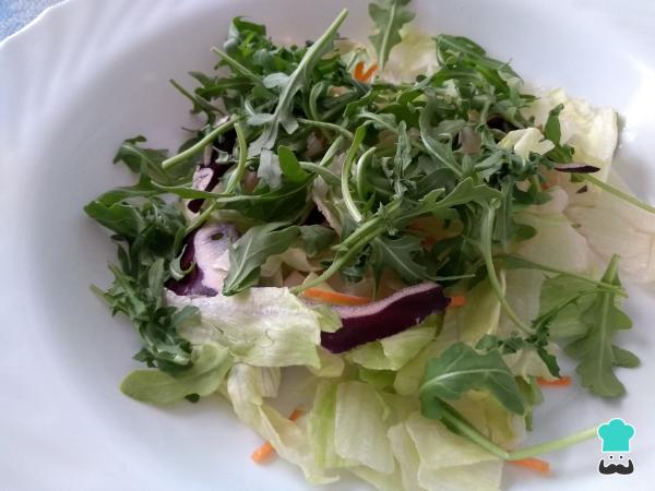 Recette de salade aragonaise - Étape 1