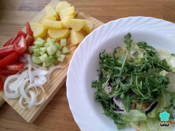 Recette de salade aragonaise - Étape 3