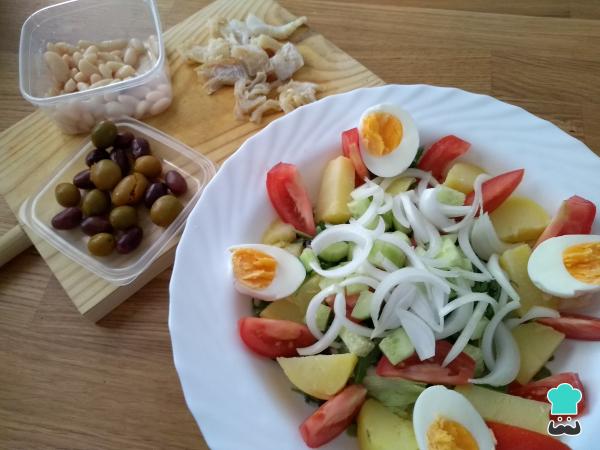 Recette de salade aragonaise - Étape 4