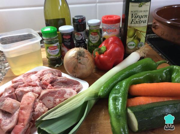 Recette d'agneau mijoté aux légumes - Étape 1