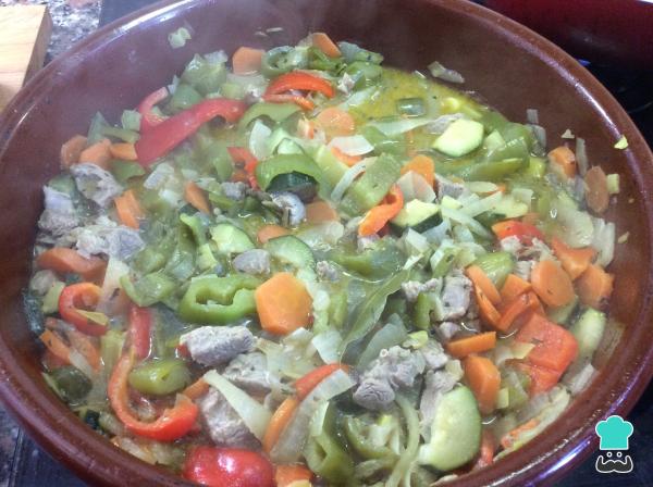 Recette d'agneau mijoté aux légumes - Étape 4