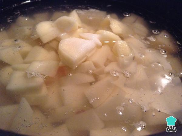 Recette de Longe au poivre et pommes de terre - Étape 2