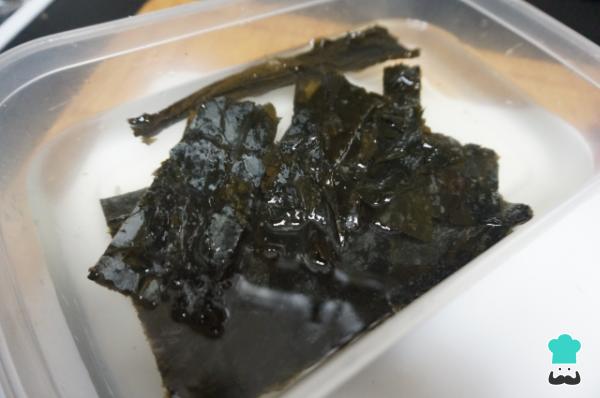 Recette de salade Wakame - Étape 2
