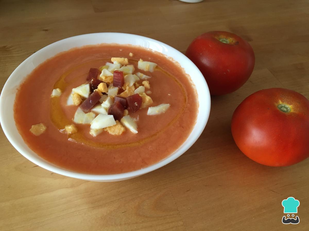Recette Salmorejo sans pain