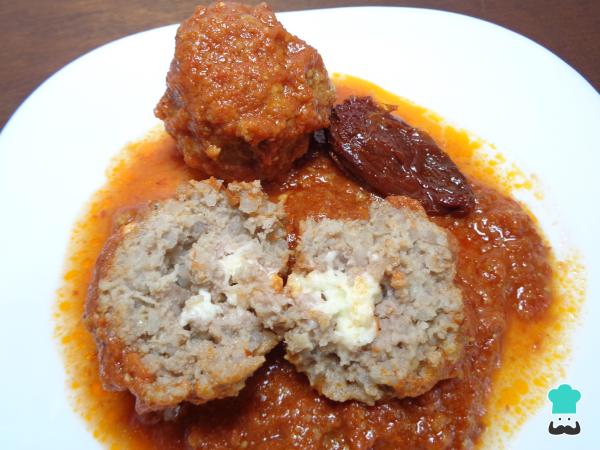 Recette d'Albondigas au chipotle farci au fromage
