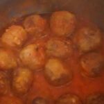 Recette de Boulettes de viande aux tomates frites