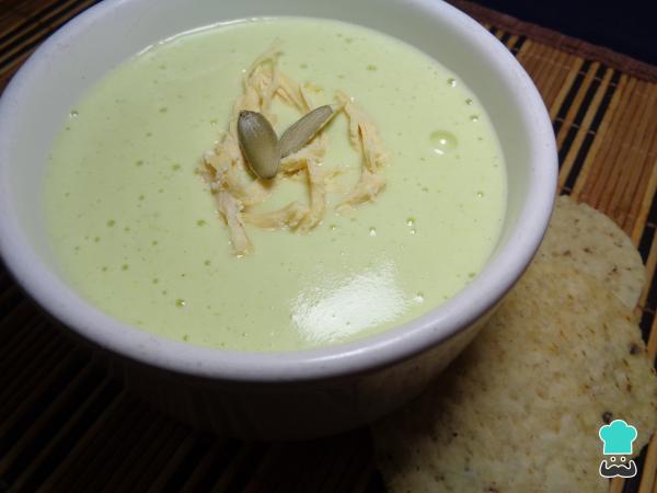 Recette de Crème de courgettes au lait