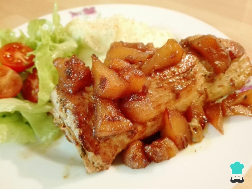 Recette de Filet de porc au chutney de pommes
