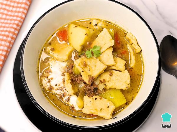 Recette de Pantrucas chiliennes