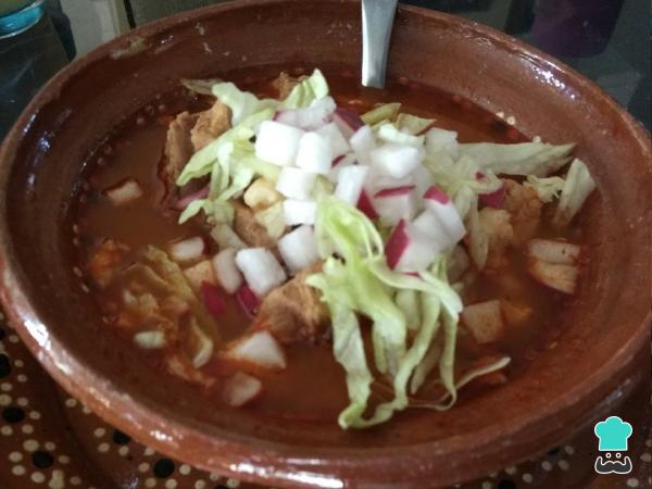 Recette de Pozole de porc rouge