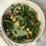 Recette de Salade de pois chiches aux épinards