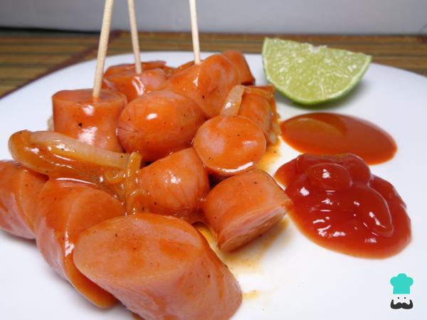 Recette de Saucisses au ketchup et valentina